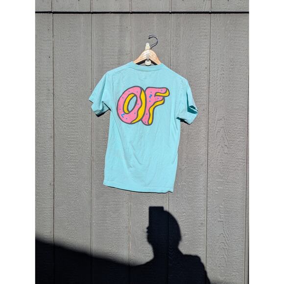 OF Odd Future Doughnut Logo Summer T shirt funny skater summer grunge S Crew - Picture 3 of 4